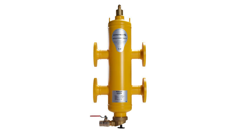 Spirotech SpiroCross - Гидравлическая сбалансированная деаэрация и отделение грязи